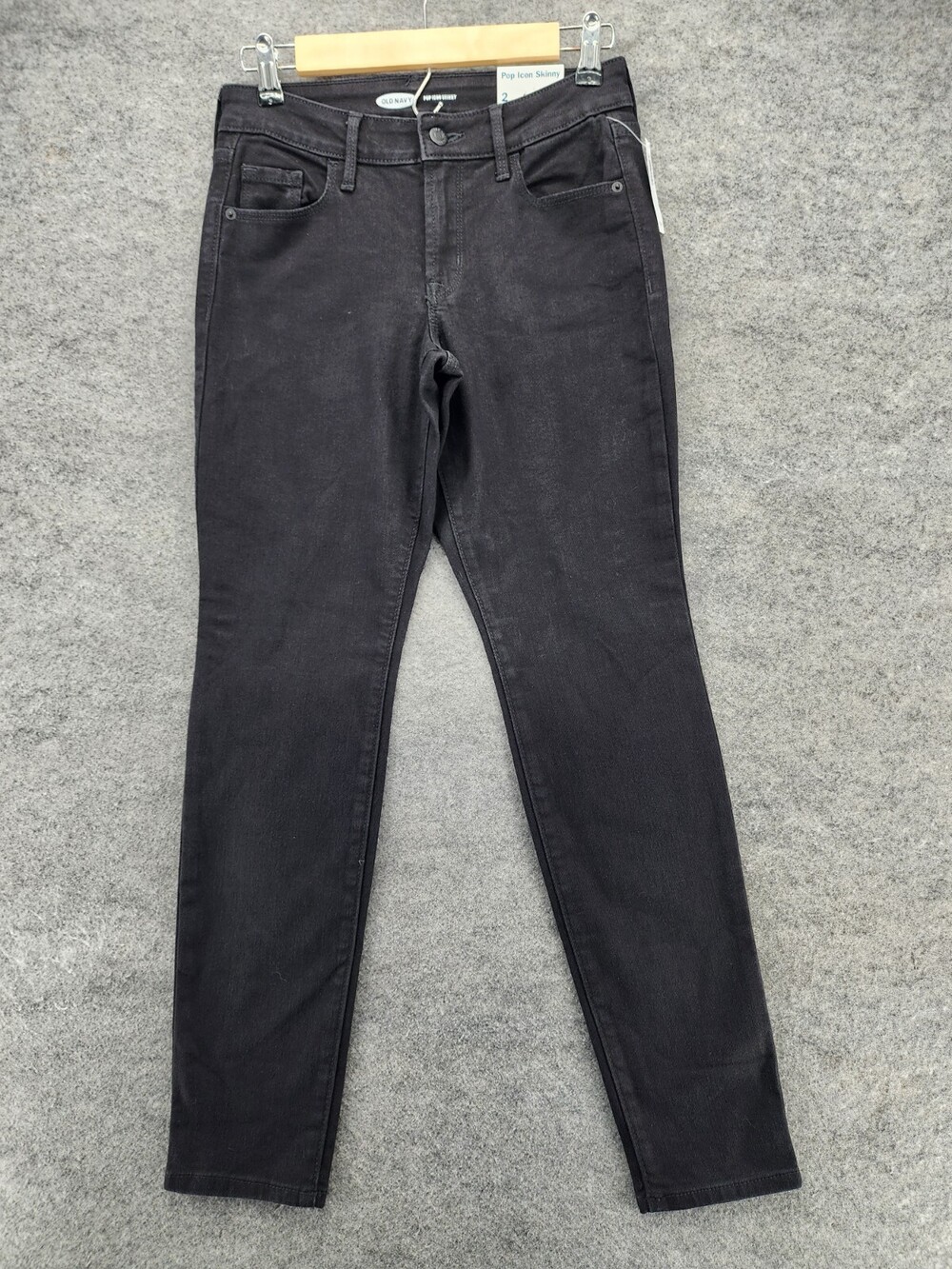 Old Navy Jeans Womens 2 Pop Icon Skinny Black Denim